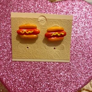 Hot Dog earrings